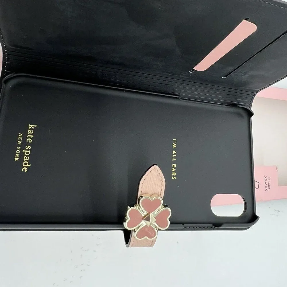 Kate Spade NIB XS Max Phone Case Pink Flower